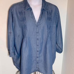 Women’s Gloria Vanderbilt LS Blouse